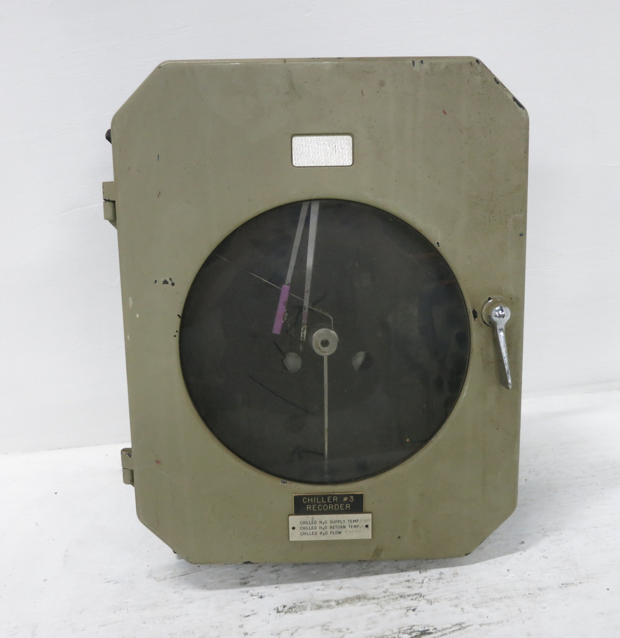 Taylor 0P-48100 Circular Chart Recorder OP-48100 Chiller 0P48100 110V (DW6287-1)