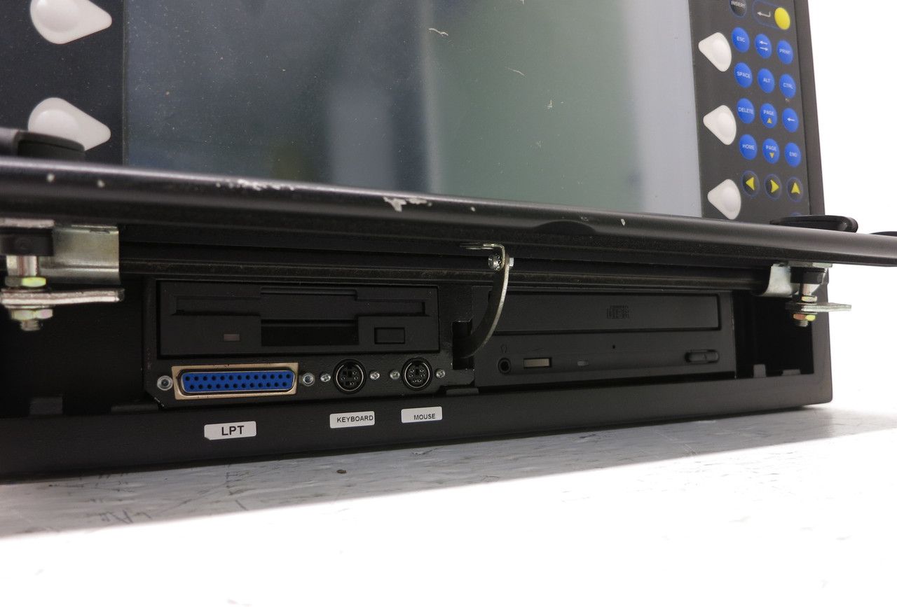 GE Fanuc IC752WFB252C Display Station Model 2000 Operator Interface CPU HMI (DW6300-1)