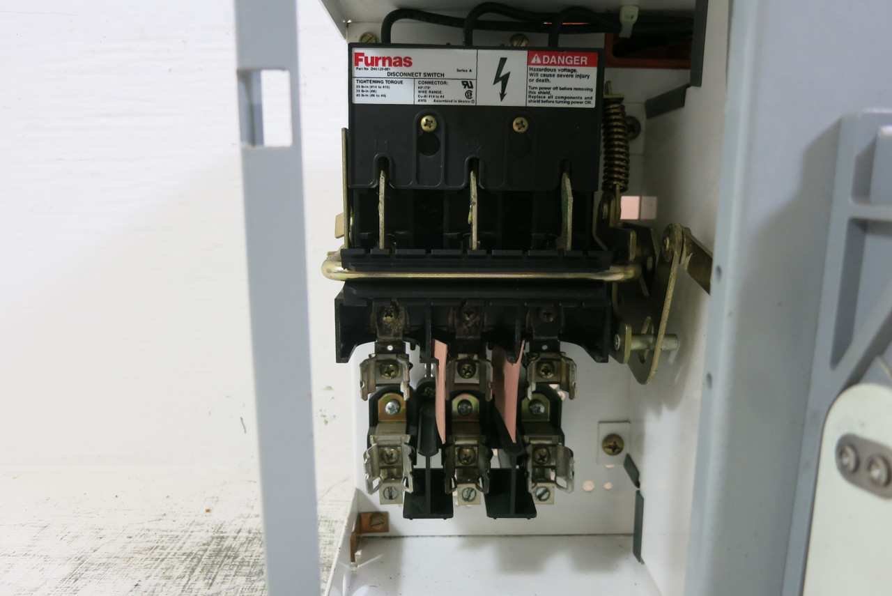 Siemens Tiastar Furnas 89 30 Amp Fused Dual Feeder 12" MCC Bucket 30A (BJ0821-11)