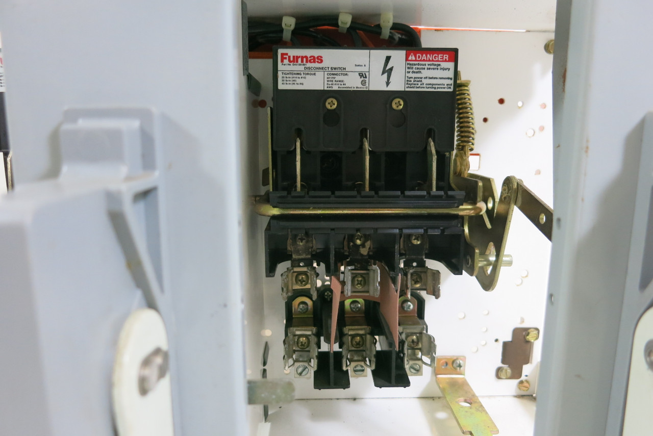 Siemens Tiastar Furnas 89 30 Amp Fused Dual Feeder 12" MCC Bucket 30A (BJ0821-11)