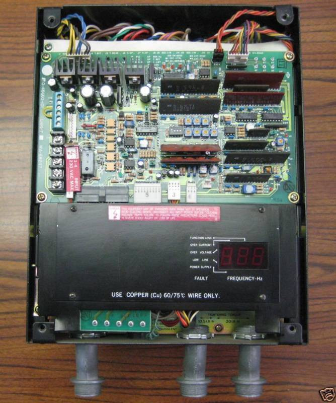 Reliance Electric 1AC4102U 2HP/460V GP-1200 AC VS Drive 2 HP 1AC4102 U 460 VAC (EBI3400-4)