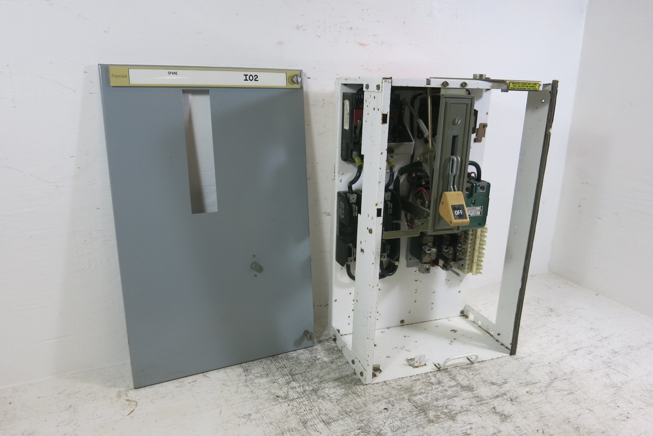 Siemens Tiastar Furnas System 89 Size 3 Starter 100A Fused 24" MCC Bucket (BJ0824-1)