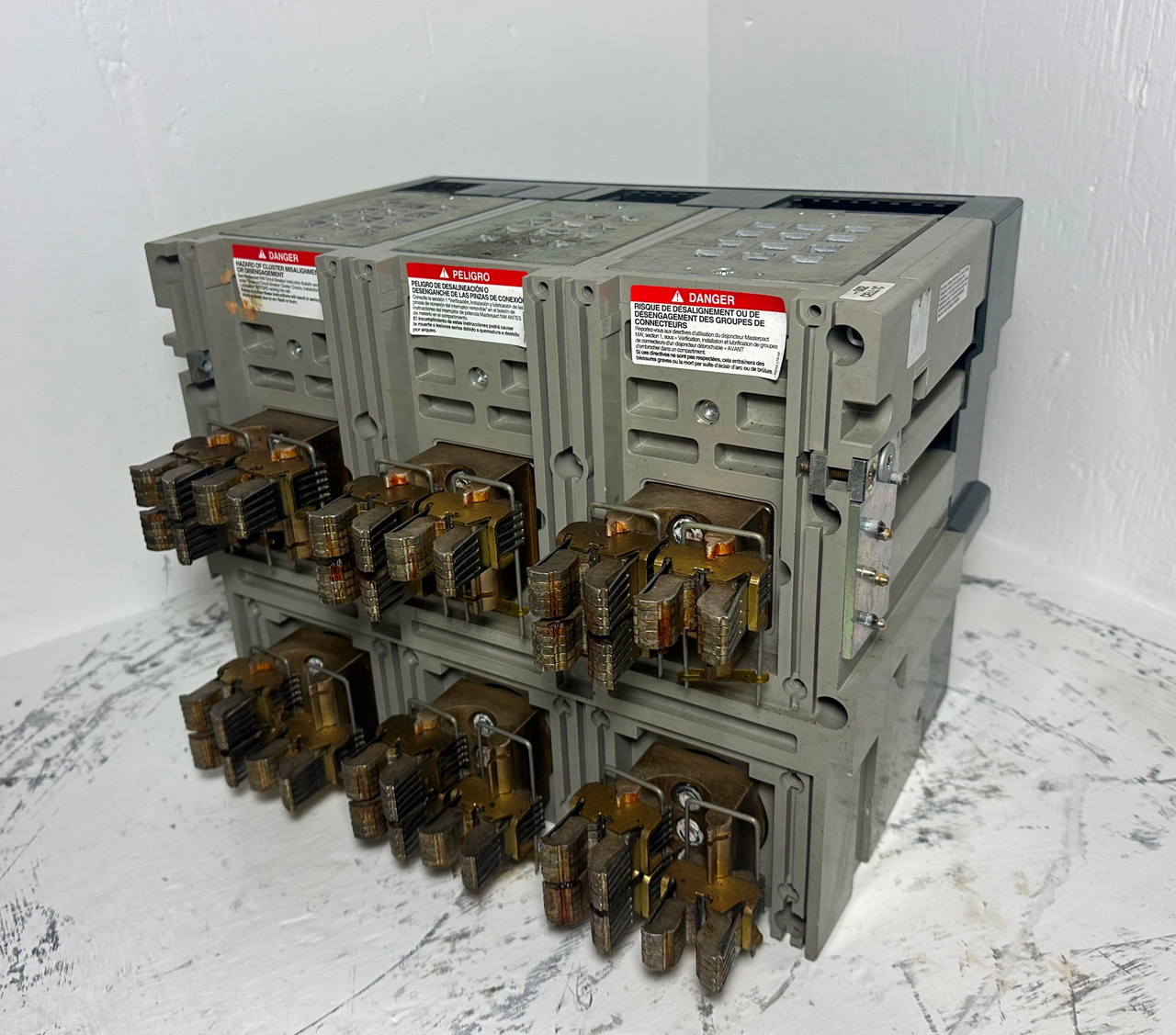 Square D NW16H1 1600A MasterPact LSI Circuit Breaker w/ 1200 Amp Trip 5.0P S163A (EM5127-8)