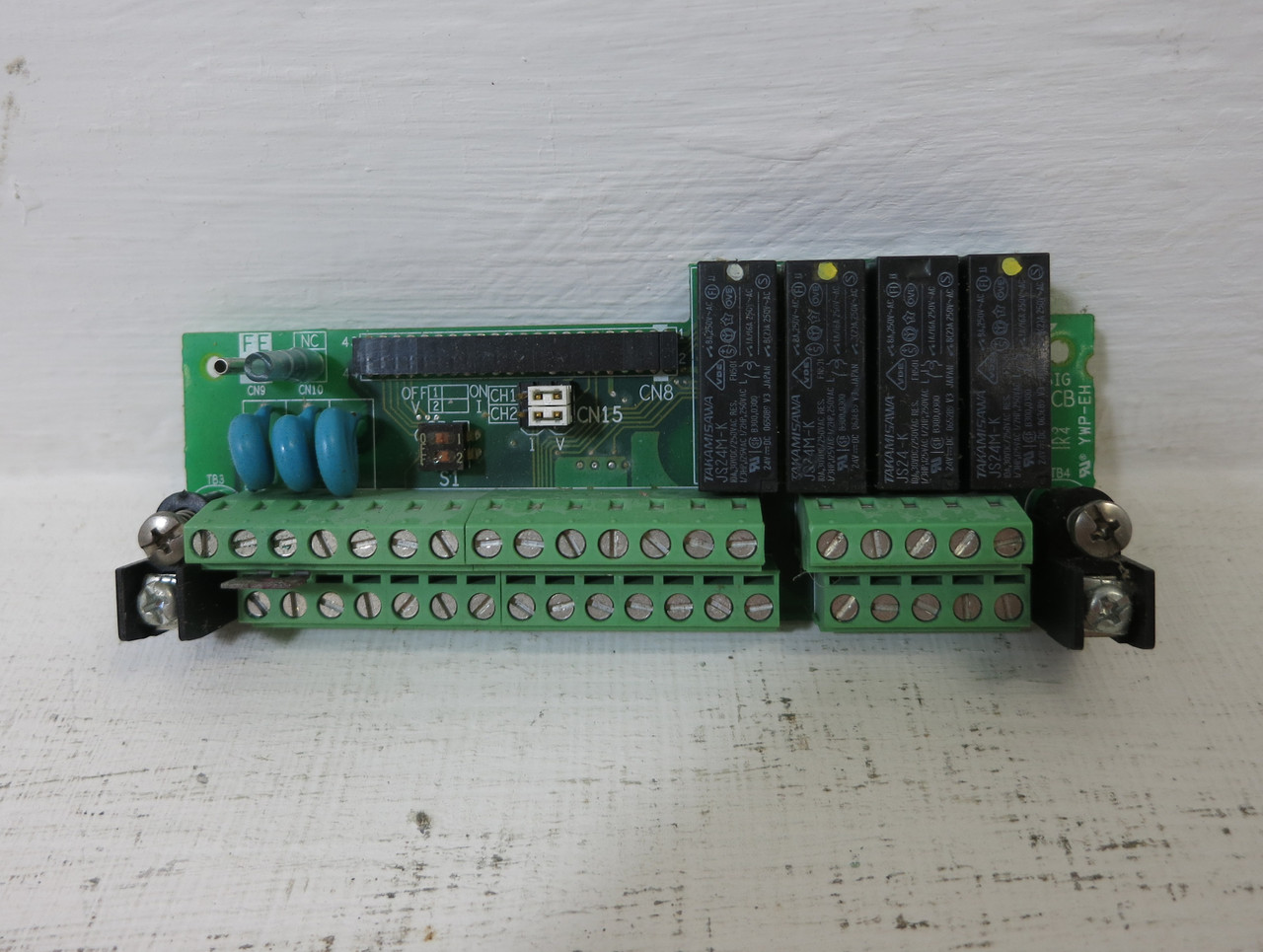 Image of Yaskawa YPHT31358-1A Varispeed VS Drive Board F7 PLC Card VFD Magnetek ETC618410