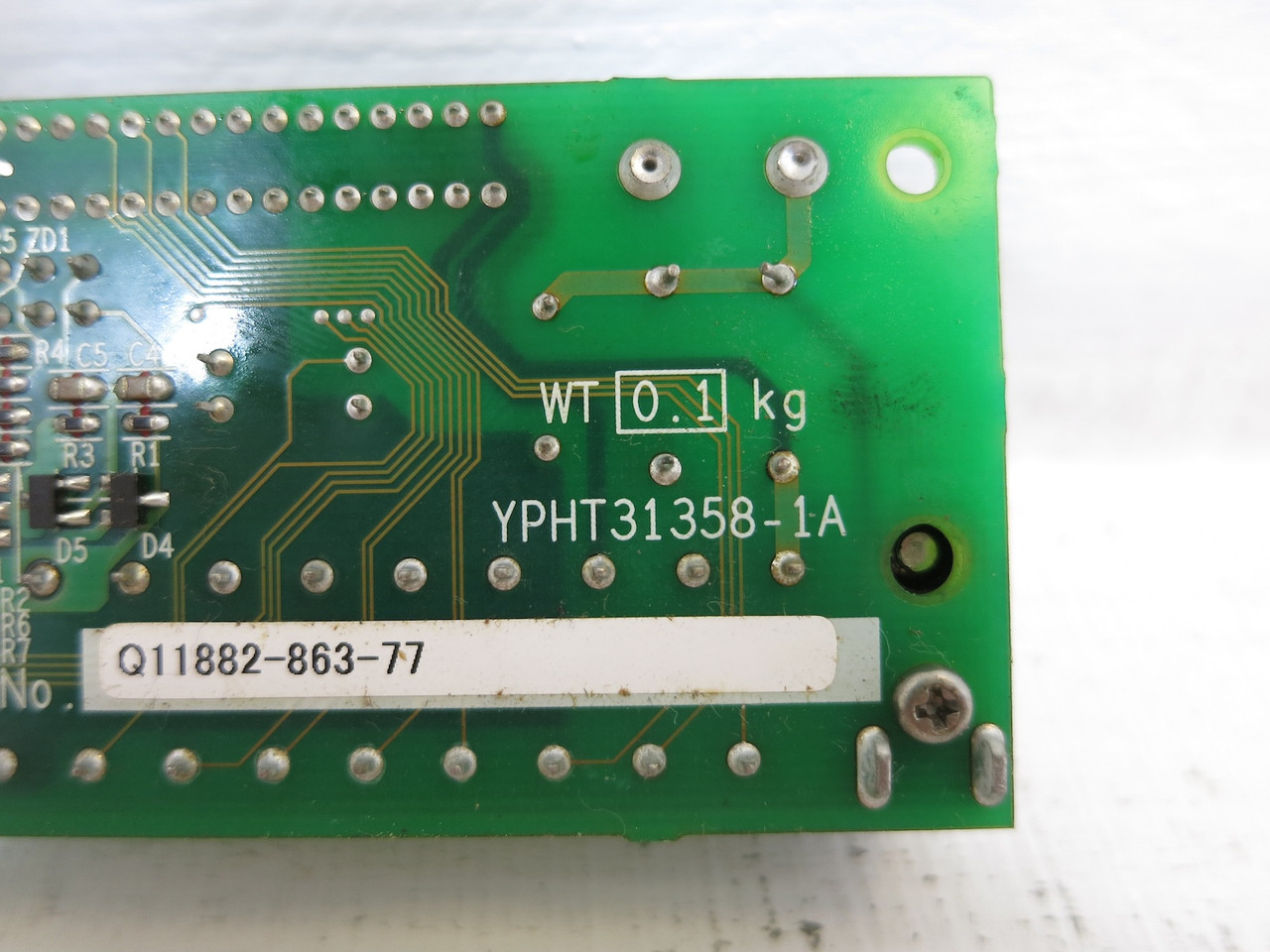 Yaskawa YPHT31358-1A Varispeed VS Drive Board F7 PLC Card VFD Magnetek ETC618410 (DW6321-5)