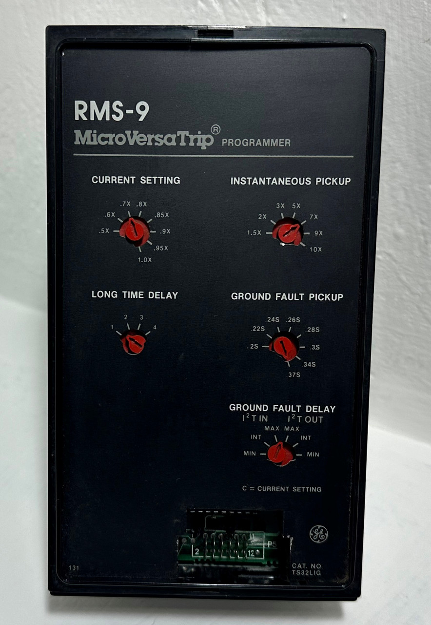 GE TS32LIG 3200A RMS-9 MicroVersaTrip Programmer Trip Unit w/ No Rating Plug LIG (EM5129-1)