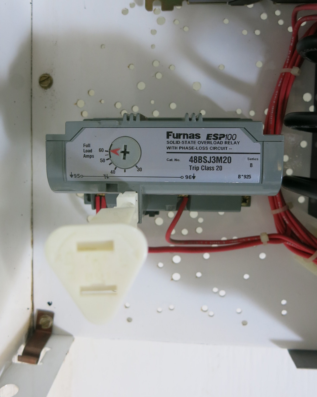 Siemens Tiastar Furnas System 89 Size 3 Starter 60A Fused 24" MCC Bucket 60 Amp (BJ0825-1)