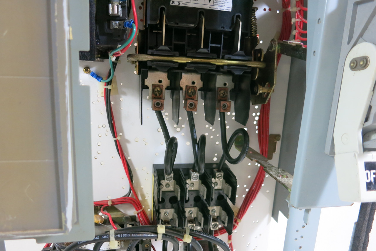 Siemens Tiastar Furnas System 89 Size 3 Starter 60A Fused 24" MCC Bucket 60 Amp (BJ0825-1)