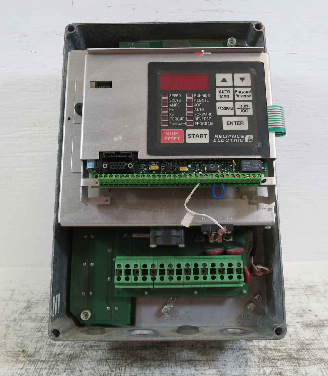 Reliance Electric 15V4151 15 HP GV3000 AC VS Drive Motor Controller 460V GV-3000 (DW6324-1)