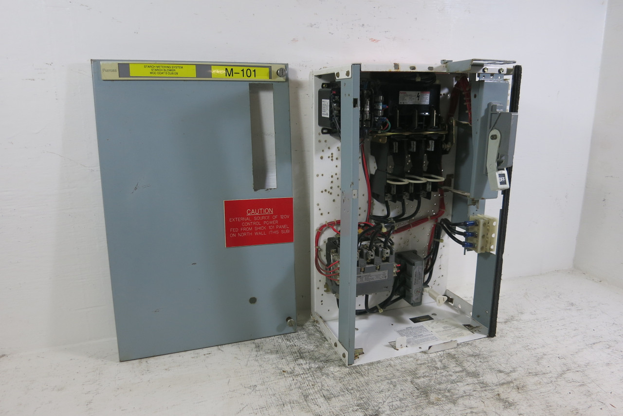 Image of Siemens Furnas Tiastar System 89 Size 3 Starter 100 Amp Fused 24" MCC Bucket