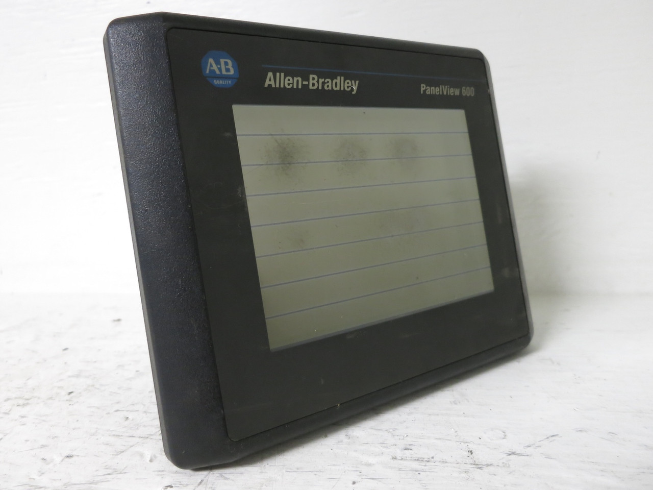 Allen Bradley 2711-T6C16L1X Ser B Rev C FRN 4.43 PanelView 600 Terminal Screen (DW6332-1)