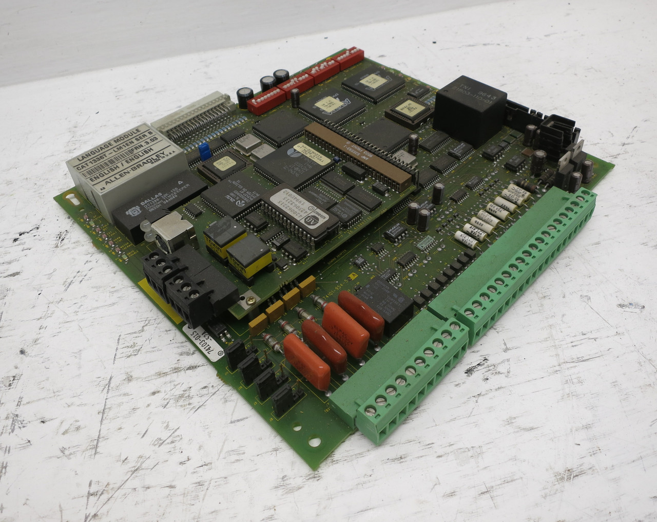 Allen Bradley 74103-015-52A Main Control Board 1336 Drive 1336T-GT1-SP33B SPK (DW6334-2)