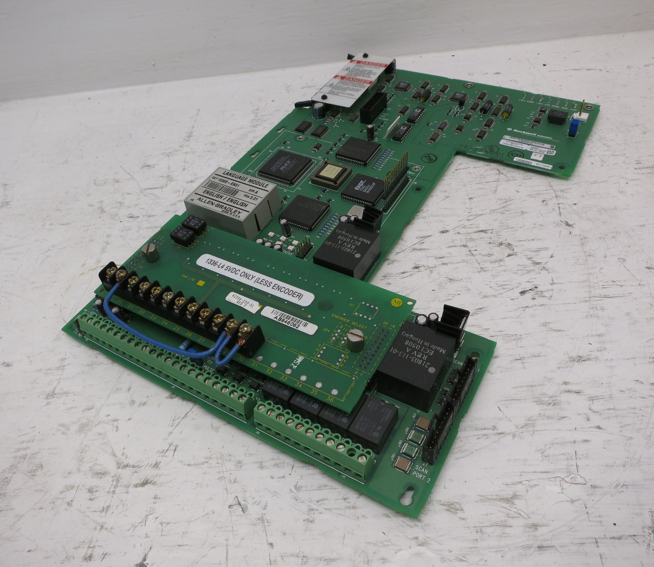 Allen Bradley 74103-193-54 1336 Impact Drive Control Board 1336E-MC2-SP31B VFD (DW6342-1)