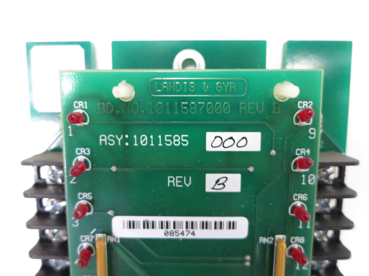 Landis & Gyr 1011589-000 Rev C Control Board 1011585-000 B PLC Chiller (DW6346-2)