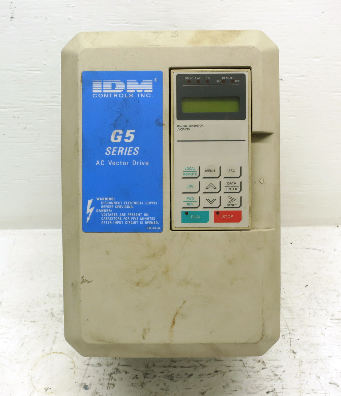 IDM PowrMaster CIMR-G5U25P5 7.5 HP 230V AC VS Vector Drive VFD 25P51A Yaskawa (DW6356-7)