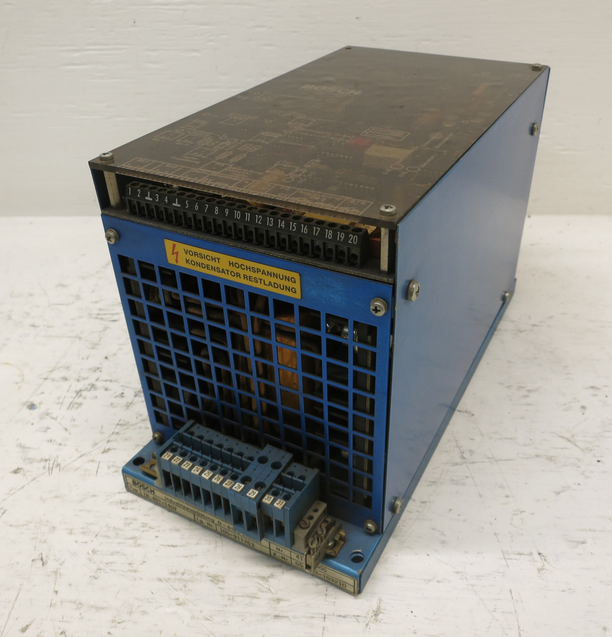 Bosch TR40T-140V Inverter Amplifier Servo DC Drive 41-61305 105-911253 054662 (DW6353-1)