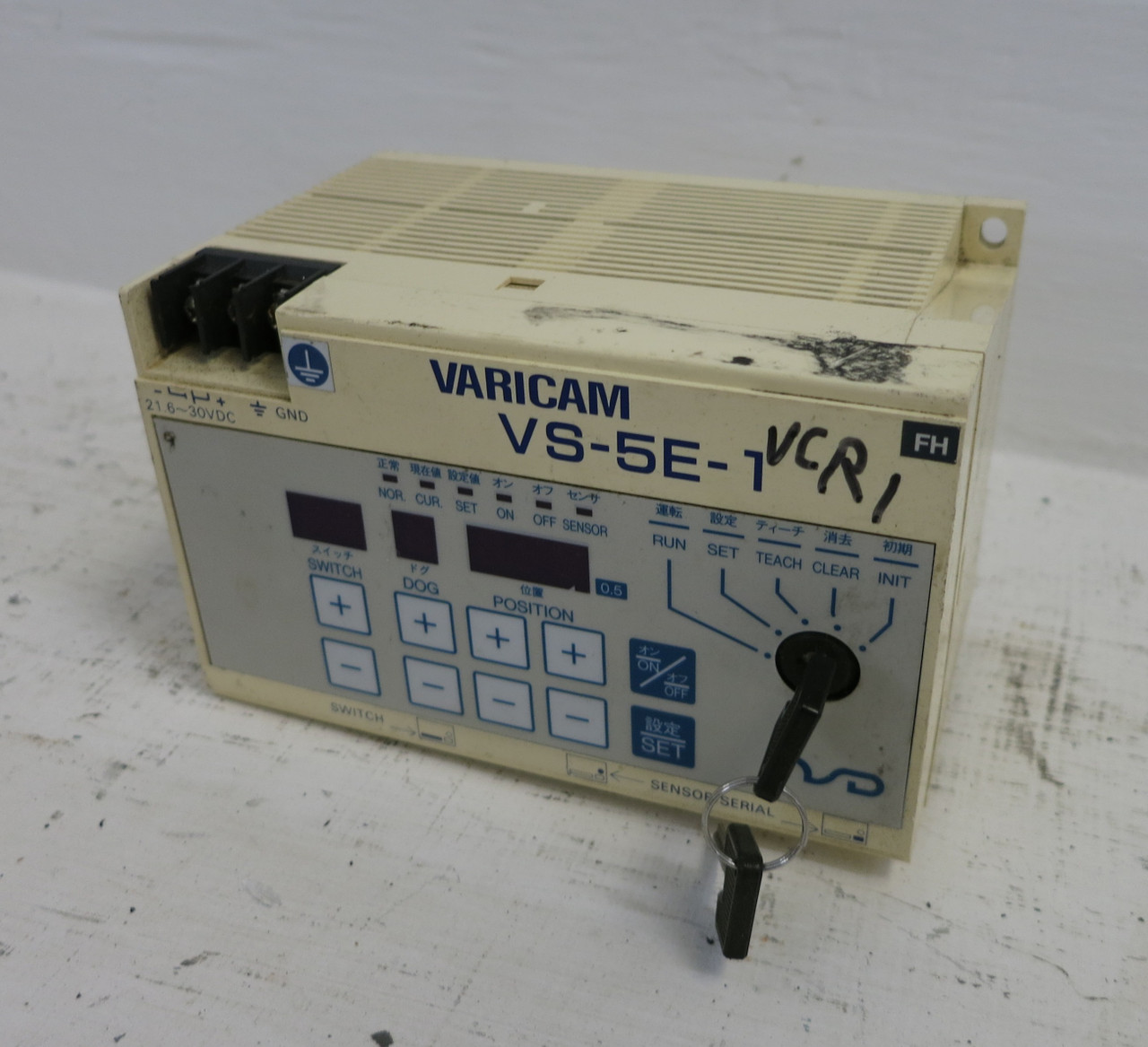 Image of NSD VS-5E-1 Varicam Electronic Cam Switch Angle Controller PLC Control VS5E1