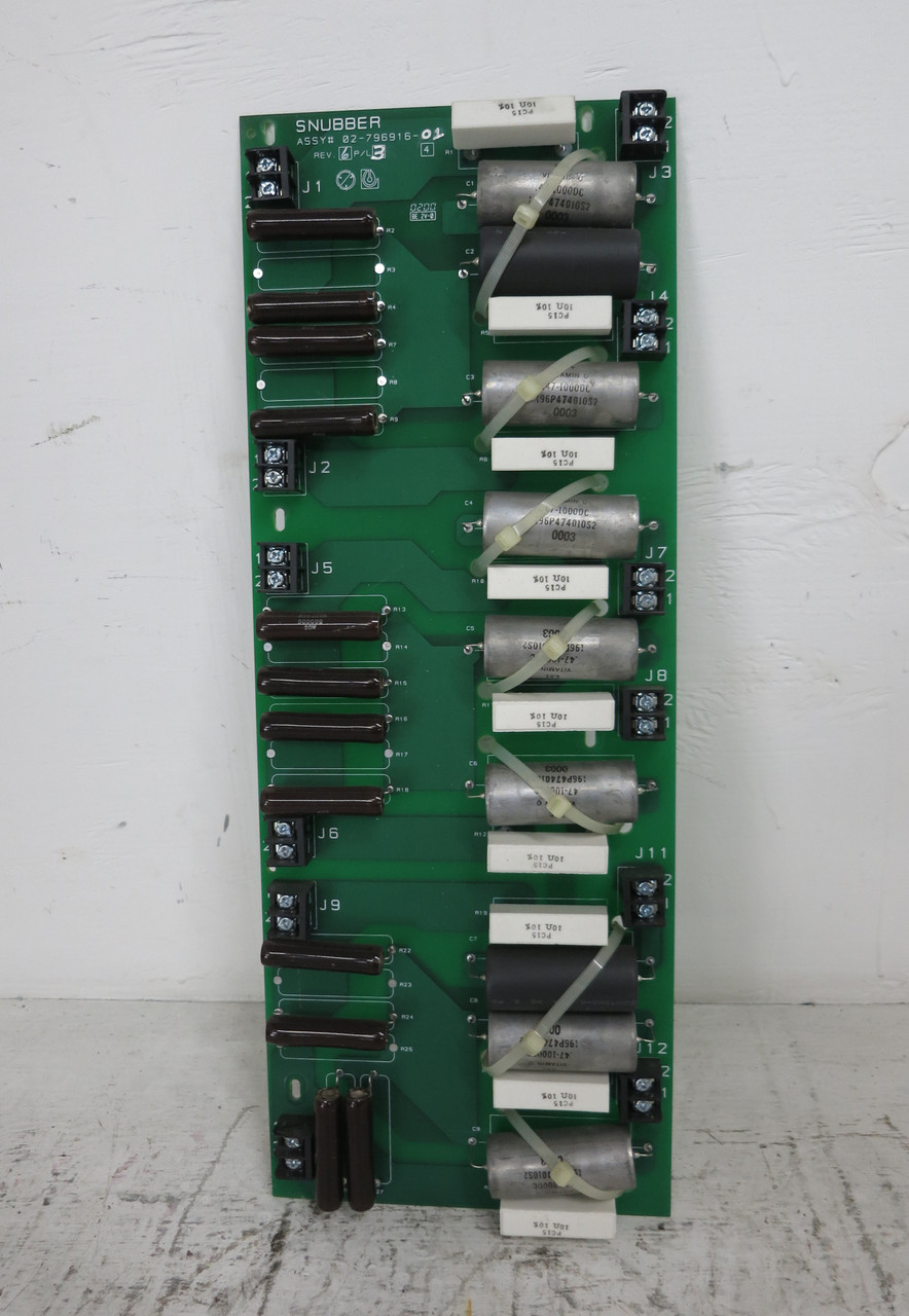 Liebert 02-796916-01 Rev 6 Snubber Board UPS PLC Card Static Transfer Switch (DW6367-1)