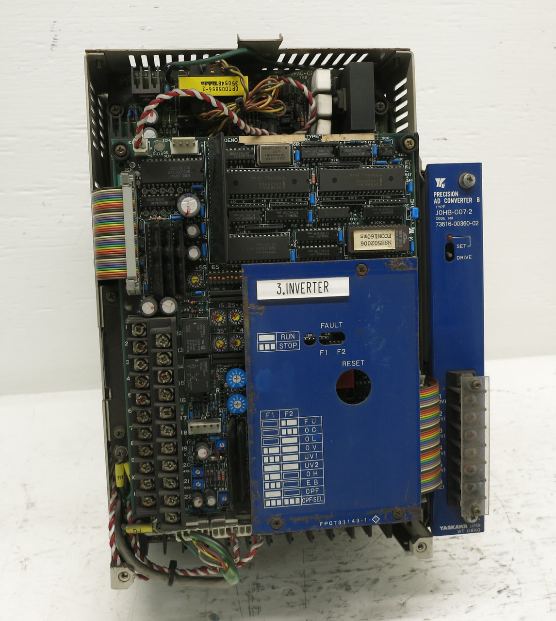 Yaskawa CIMR-7.5B.531-007 Varispeed 616HII AC Drive 230V JOHB-CO7-2 200V Series (DW6376-7)