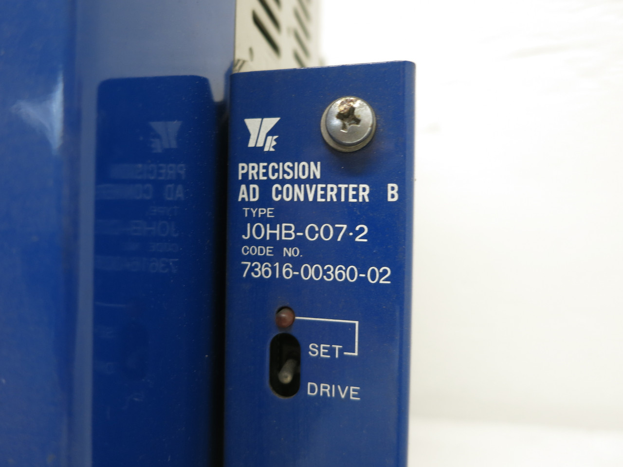 Yaskawa CIMR-7.5B.531-007 Varispeed 616HII AC Drive 230V JOHB-CO7-2 200V Series (DW6376-7)