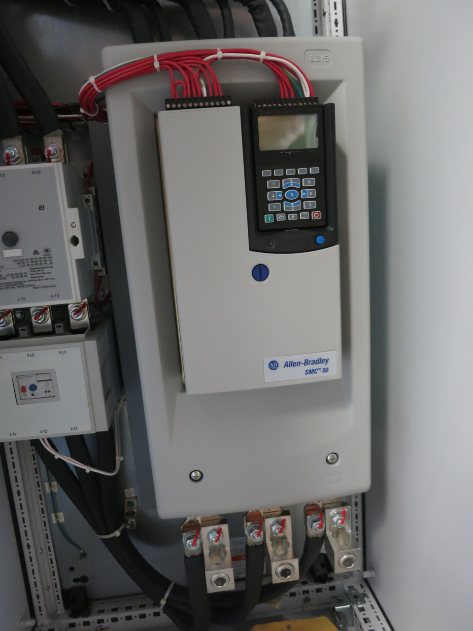 Allen Bradley 150-SC2NUD 200 HP Soft Start SMC-50 400A Disconnect 3R Enclosed (DW6378-2)