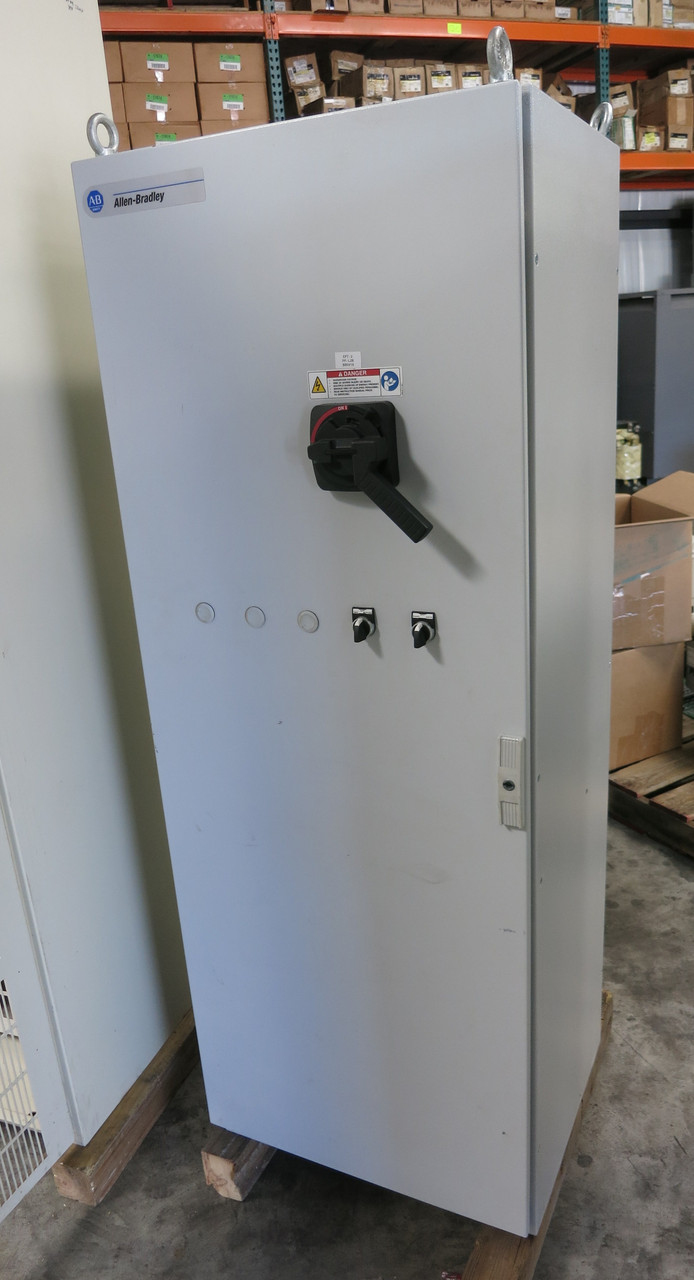 Allen Bradley 150-SC2NUD 200 HP Soft Start SMC-50 400A Disconnect 3R Enclosed (DW6378-2)