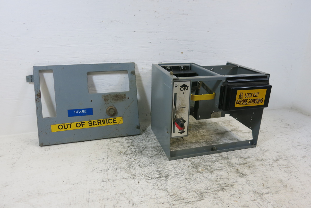 Image of Square D Model 5 7A Breaker Feeder 12" MCC Bucket 7 Amp Mod 5