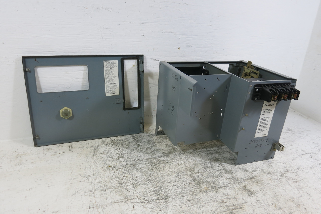 Square D Model 5 7A Breaker Feeder 12" MCC Bucket 7 Amp Mod 5 (BJ0840-39)