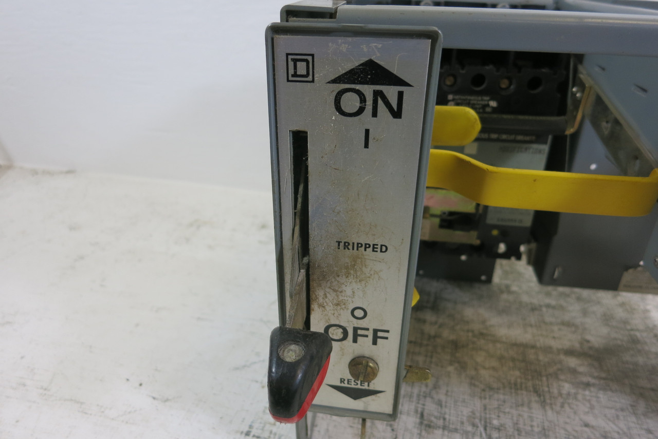 Square D Model 5 7A Breaker Feeder 12" MCC Bucket 7 Amp Mod 5 (BJ0840-39)