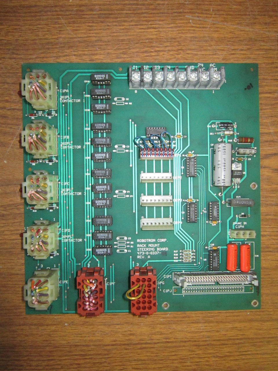 Image of Robotron Corp 47300337 Rack Mount Steering Board 473-0-0337 Circuit Board