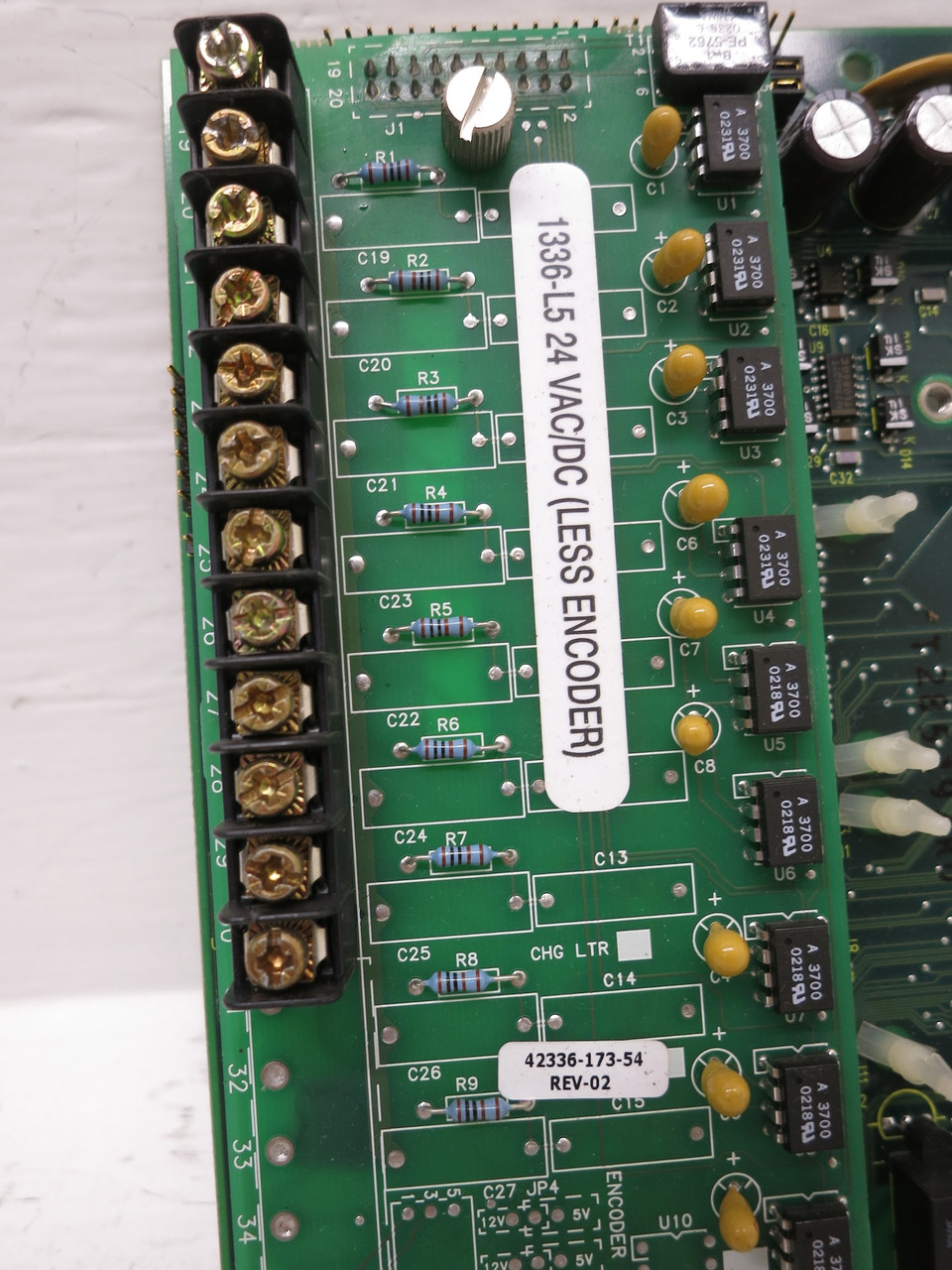 Allen Bradley 164989 Rev 13 AC VS Drive Control Board 1336F-MCB-SP20 1336-L5 (DW6383-1)