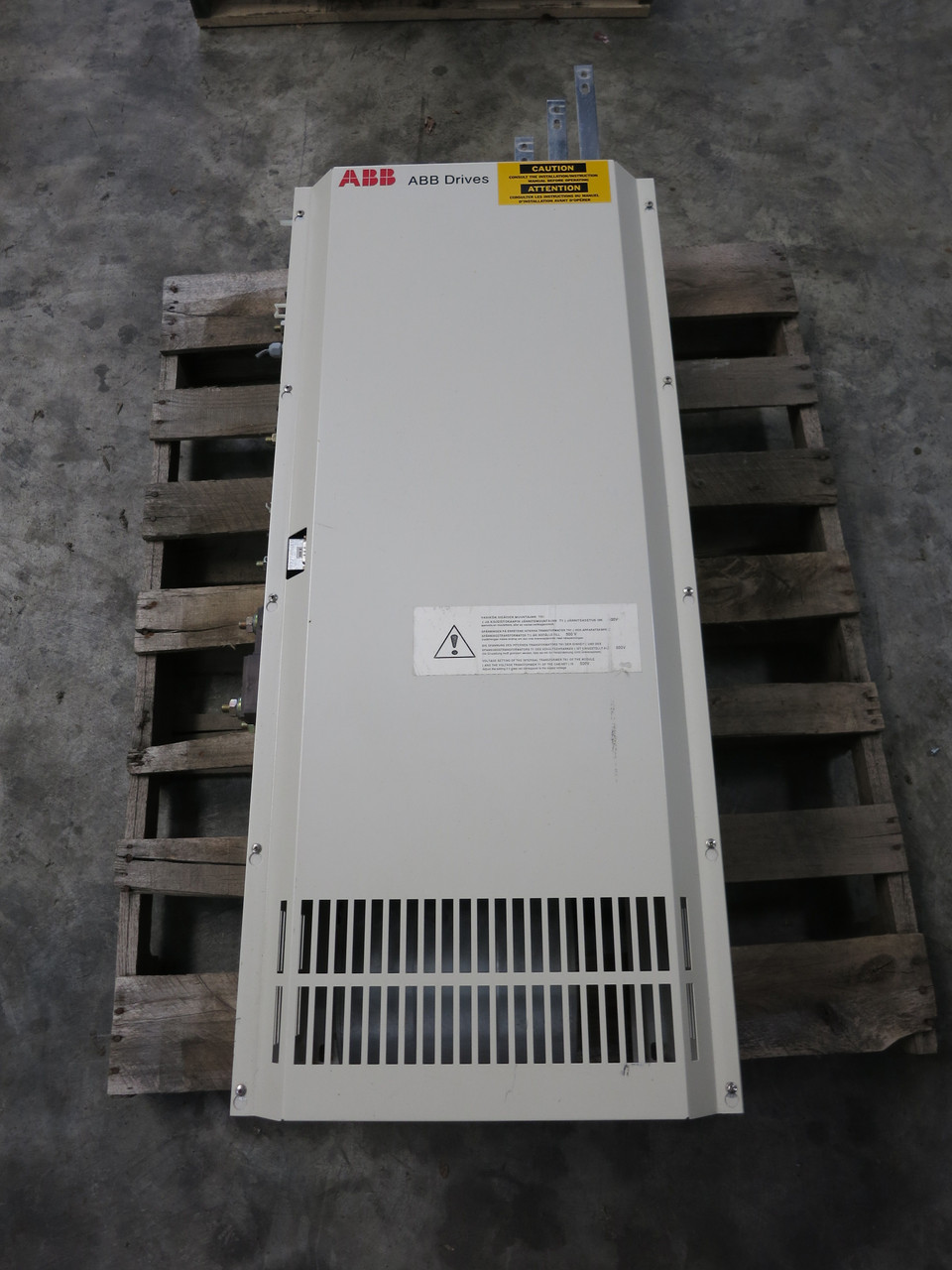 ABB ACS504-120-5 Converter Unit 125 HP ACH504-125-4-00P0 AC VS Drive 3PH 156A (DW6387-1)
