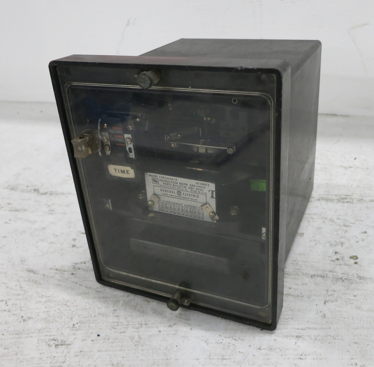 GE 12IFC66AD1A Long Time Overcurrent Relay Type IFC 60 Hz General Electric (DW6392-2)