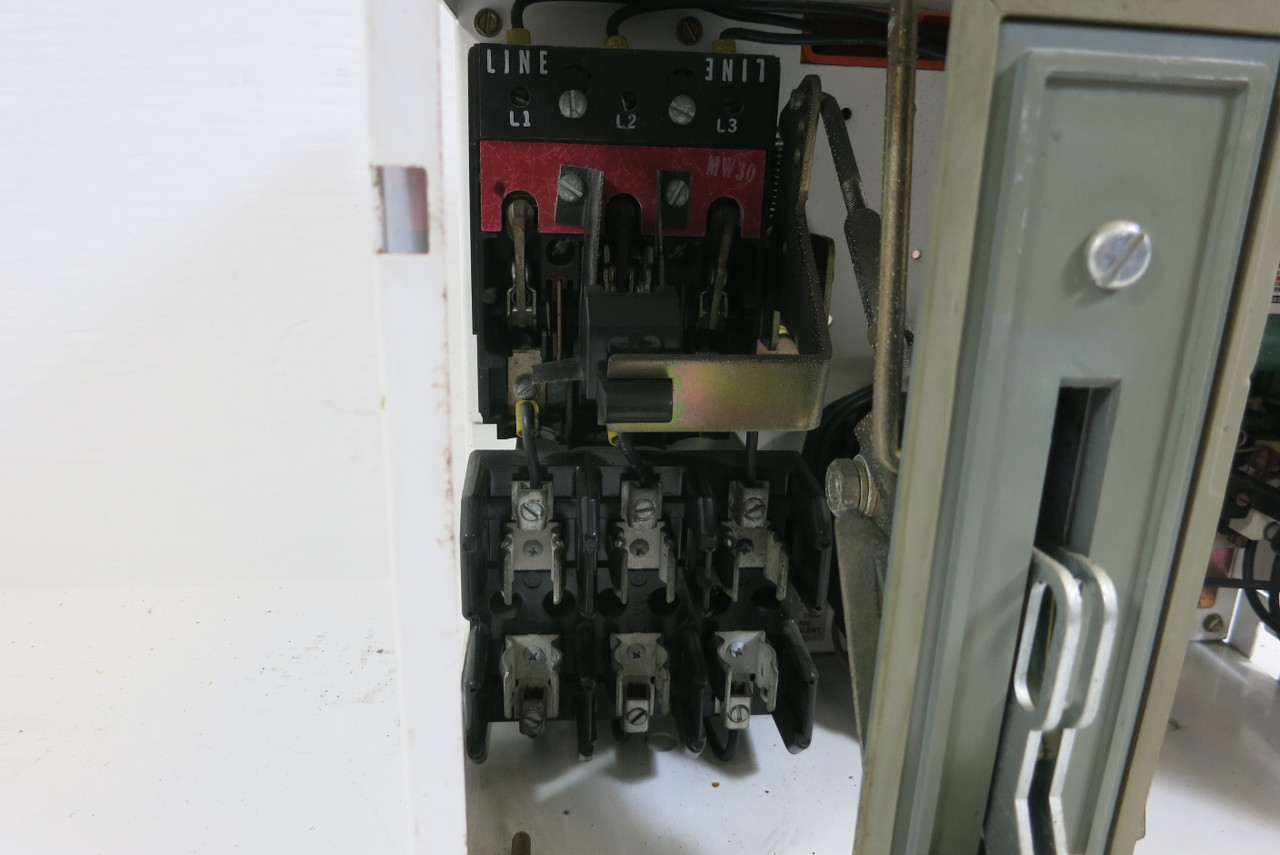 Siemens Furnas System 89 Tiastar Size 1 30A Fused Starter 12" MCC Bucket 30 Amp (BJ0848-2)