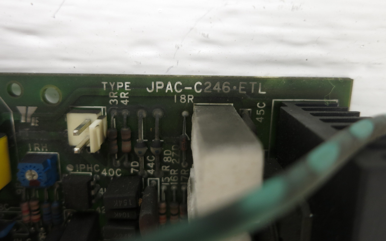 Yaskawa YPCT21026-1-3 Varispeed VS Drive Control Board JPAC-C246.ETL VS-616HII (DW6394-1)