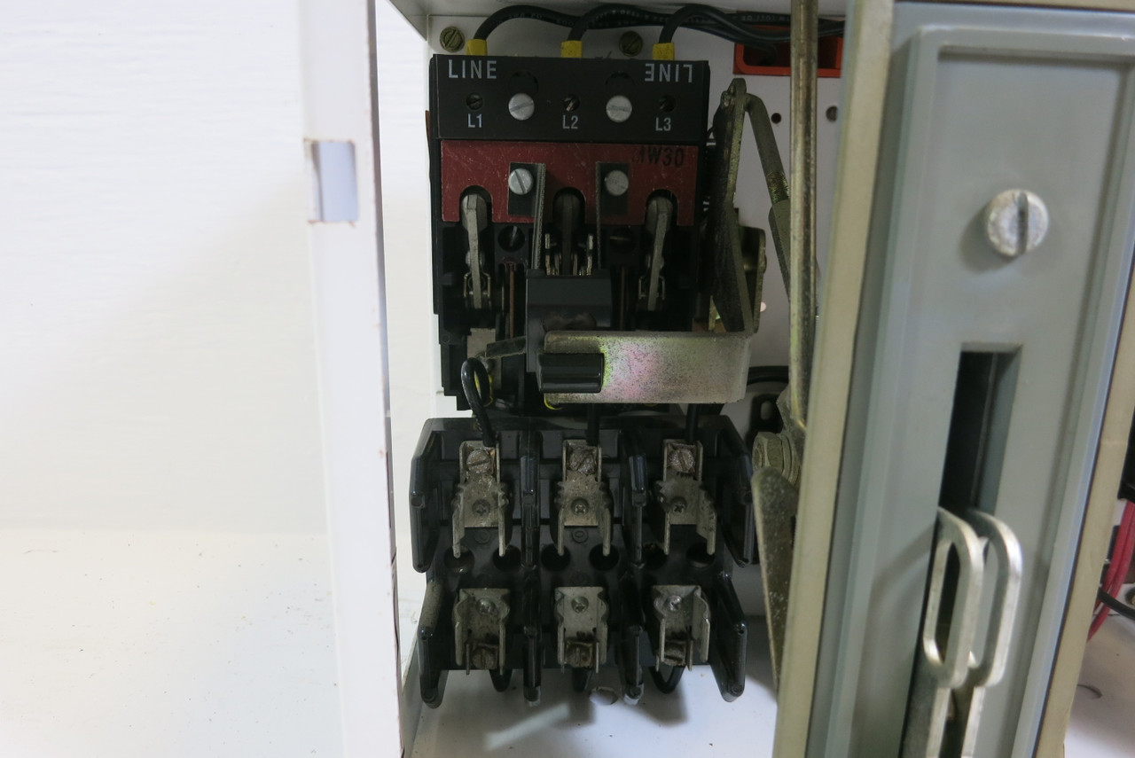 System 89 Furnas Tiastar Siemens Size 1 30A Fused Starter 12" MCC Bucket 30 Amp (BJ0851-2)