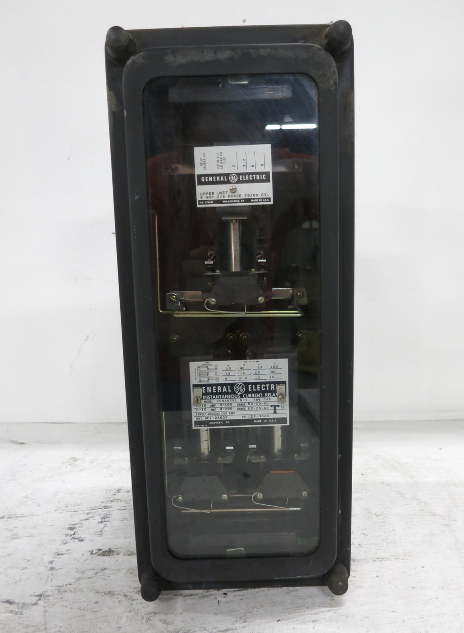GE 208A8391 G-1 Type PJC Instantaneous Current Relay (DW6404-1)