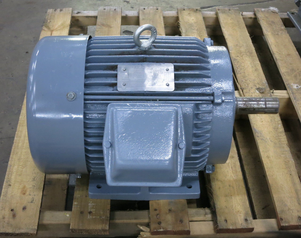 Toshiba BY756FLF2UD 7.5 HP AC Motor 230/460V 1170 RPM 254T Frame IKK TEFC (DW6424-1)