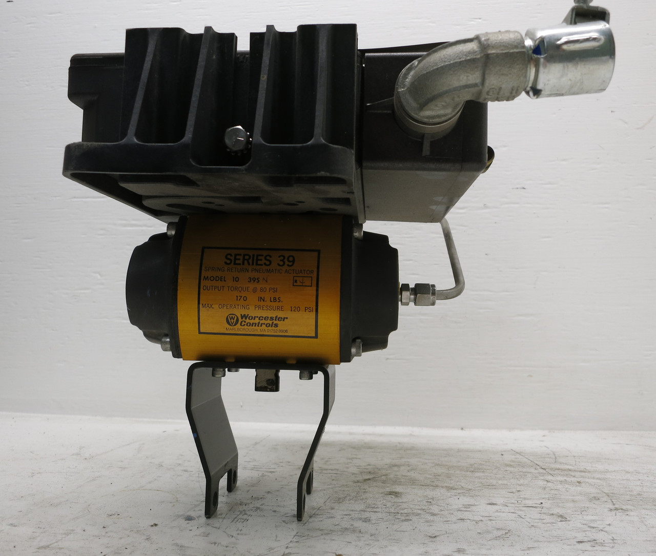 Automax H40137 H-4000 Positioner Worcester Ser 39 Pneumatic Actuator 10-39SN (DW6429-2)