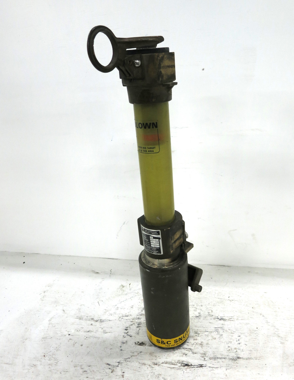 S&C 86641R2 SM-5S Power Fuse Holder 400E Amp 7.2-8.25 kV 400A SM5S SM-5 Snuffer (DW6444-1)