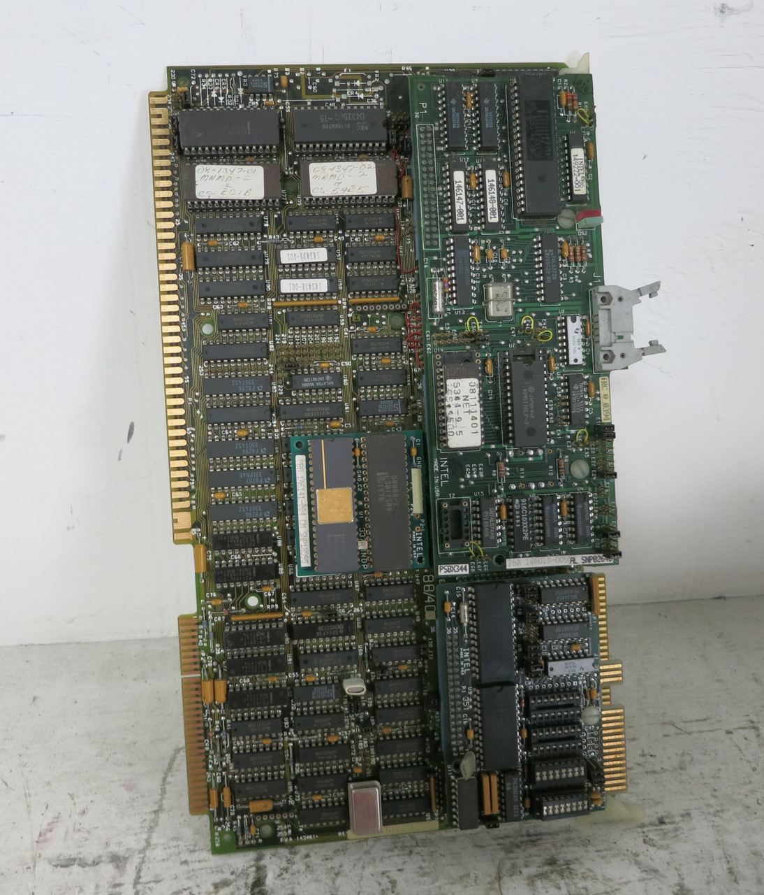 Intel 143461-015 Control CPU Circuit Board PCB 143821-001 w/ 146018-005 Card (DW6486-1)