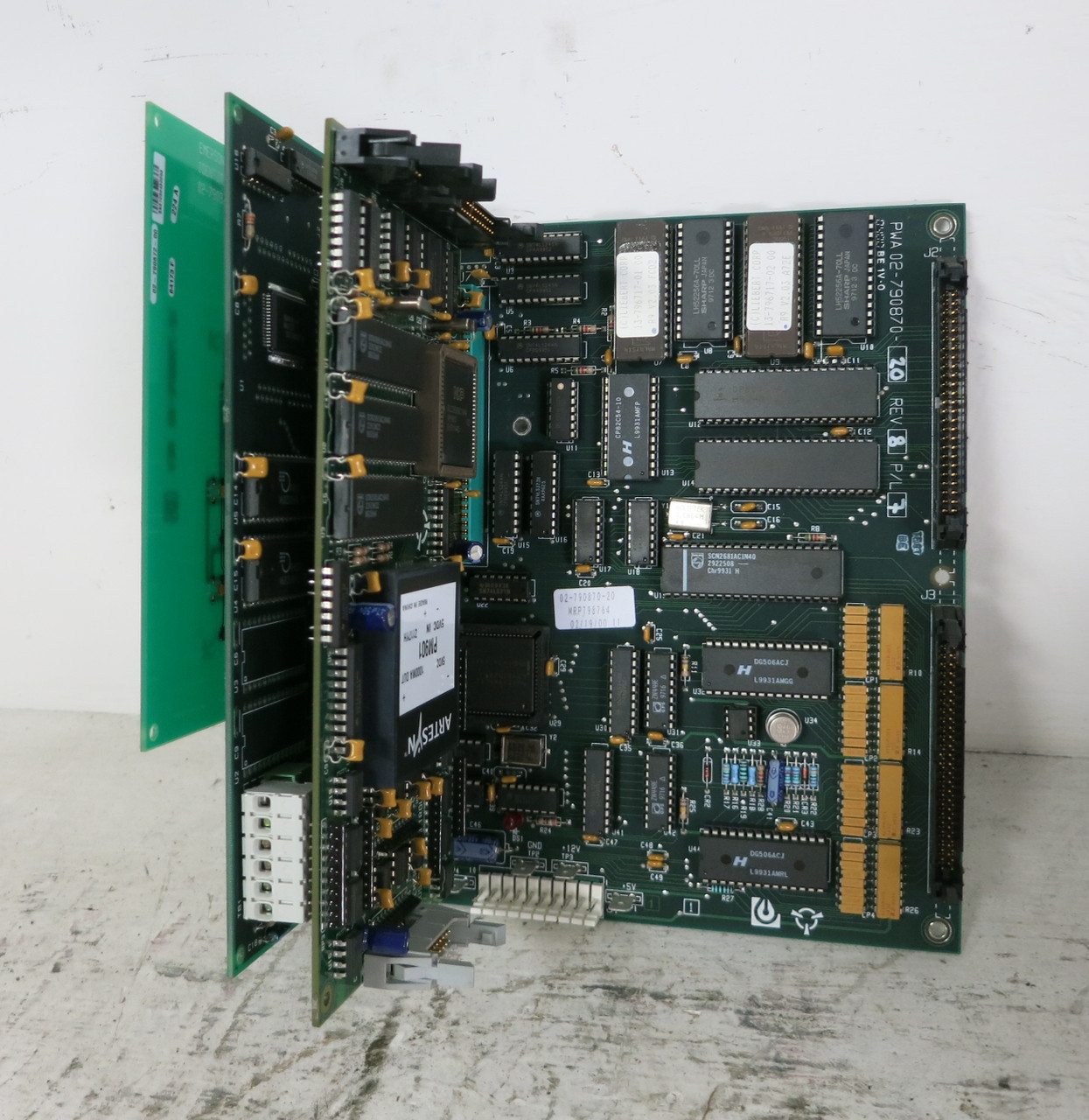 Image of Liebert 02-790870-20 UPS Control Board w/ 02-790871 02-790872 02-790873 Cards