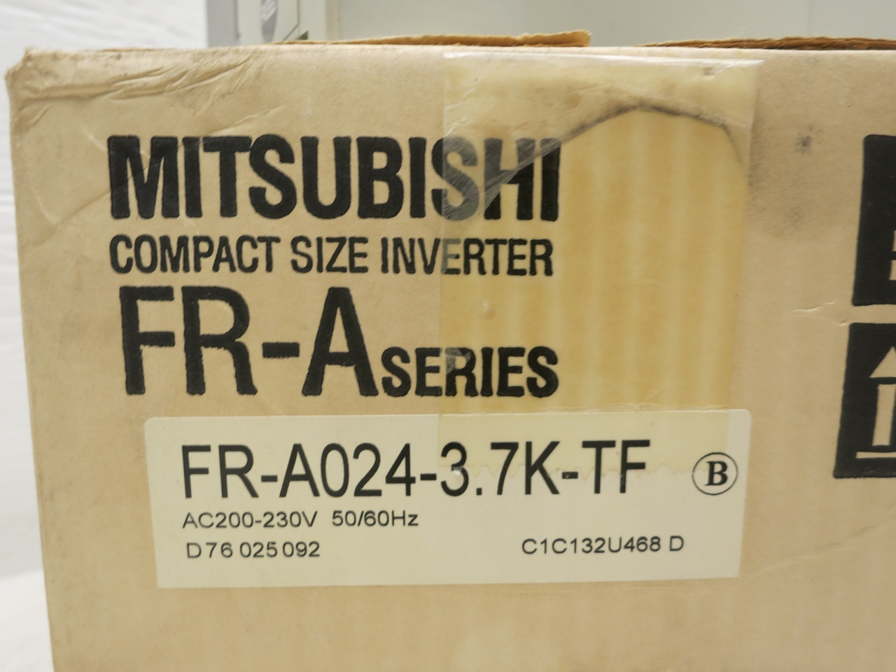 NEW Mitsubishi Freqrol FR-A024-3.7K-TF 5 HP 230V AC VS Drive Inverter FR-A 17.5A (DW6491-1)
