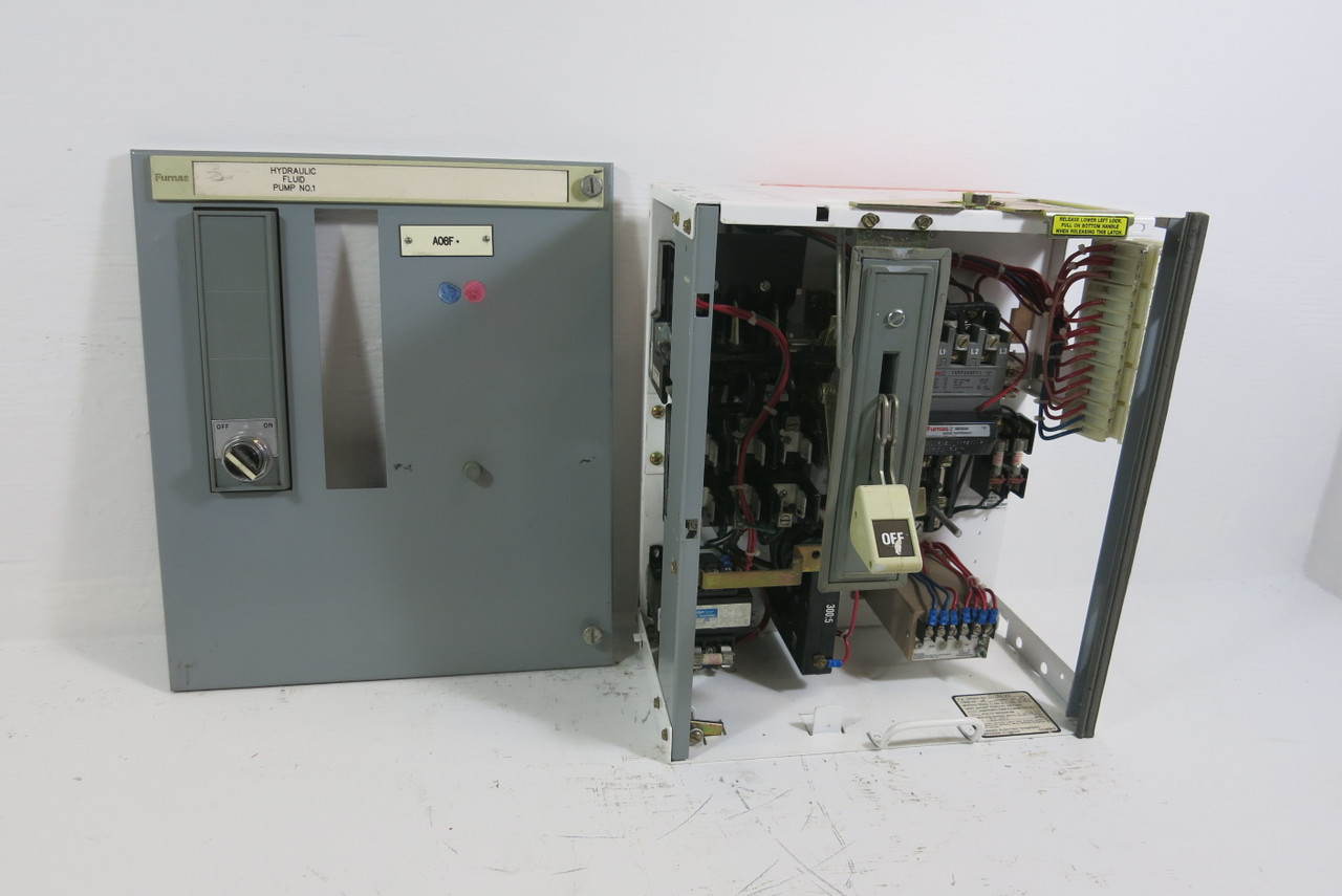 Image of Siemens Tiastar Furnas System 89 Size 2 Starter 60 Amp Fusible 18" MCC Bucket