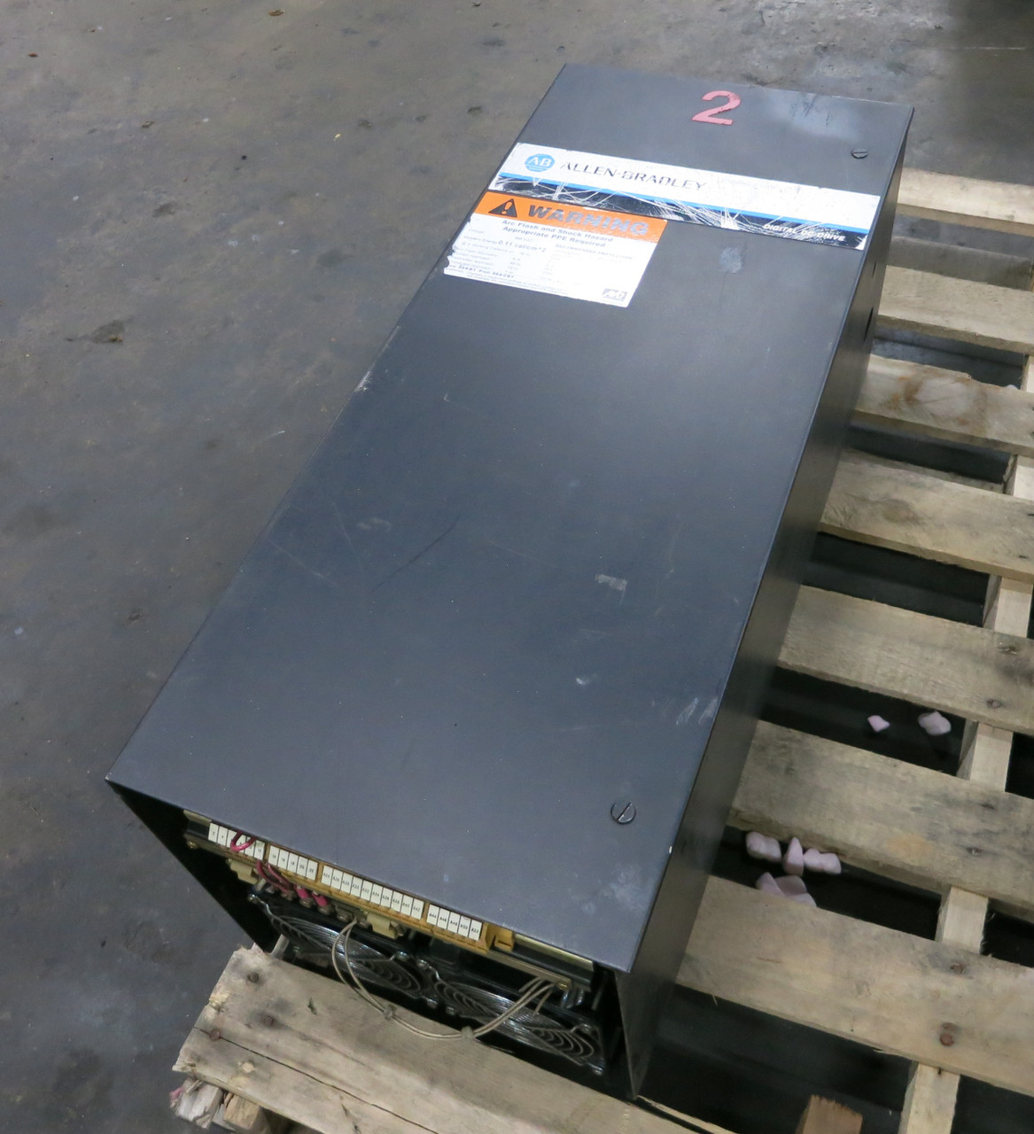 Image of Allen Bradley 1395 Digital DC Drive Controller 460V In 300/500 Out 20/140A Servo