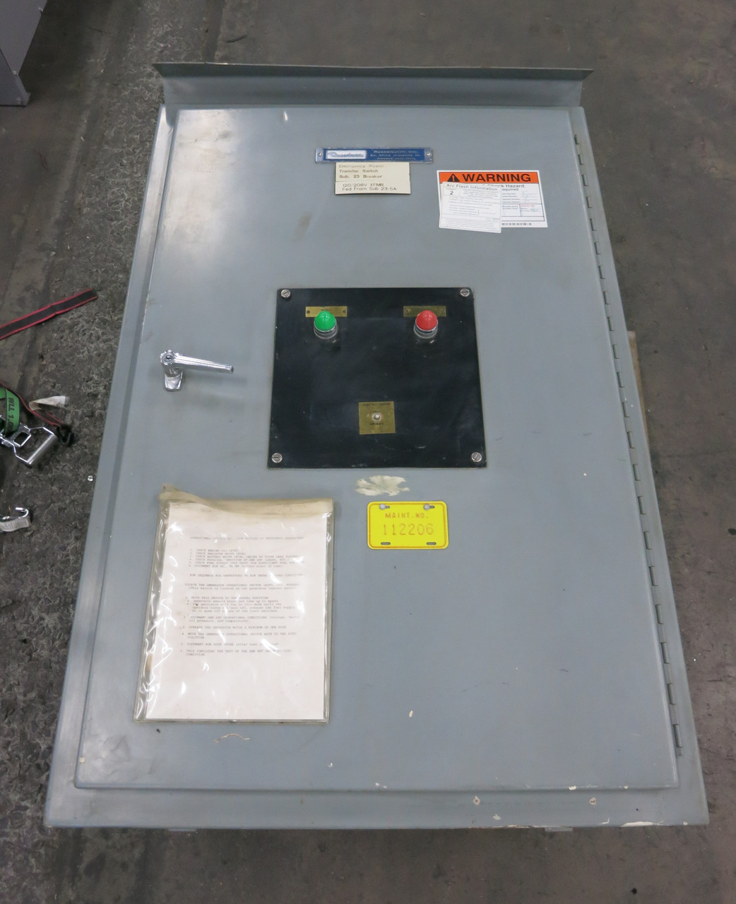 Russelectric RMT-2603CE 260A 480/277V Automatic Transfer Switch 3PH 4W ATS 480V (DW6511-1)
