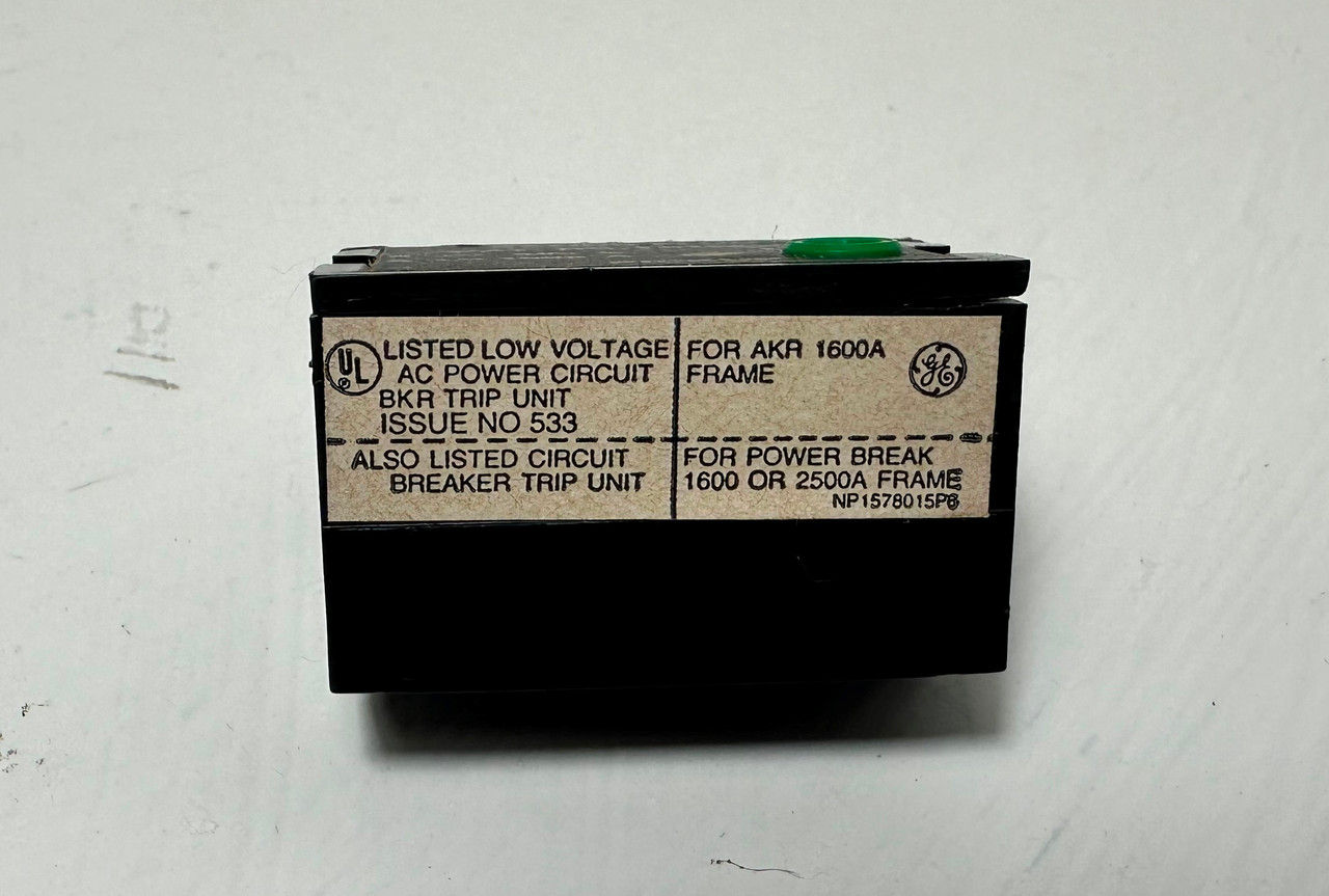 NEW GE TR16S800 800A Rating Plug AKR & Power Break General Electric 800 Amp NIB (EM5220-24)