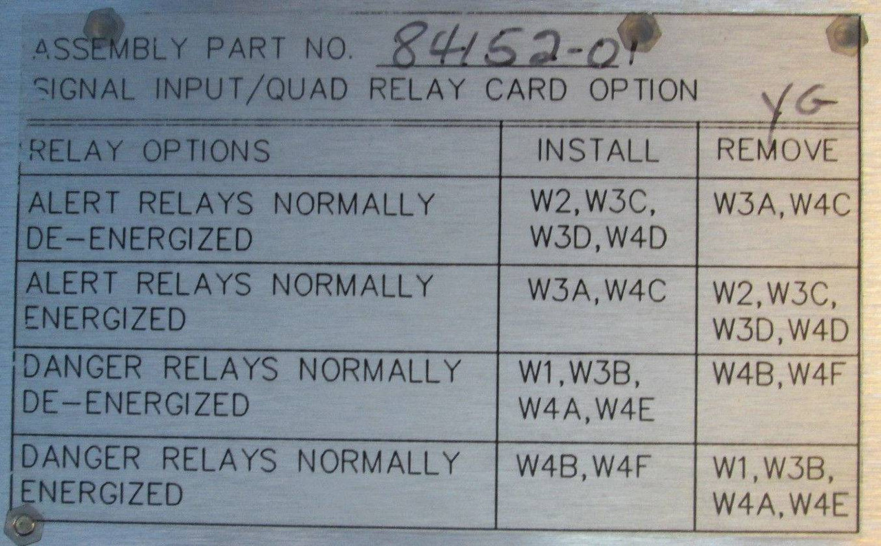 Bently Nevada 83729-01 P 84152-01 XDUCR I/O & Record Terminals 78599-14  PLC (EBI0532-14)