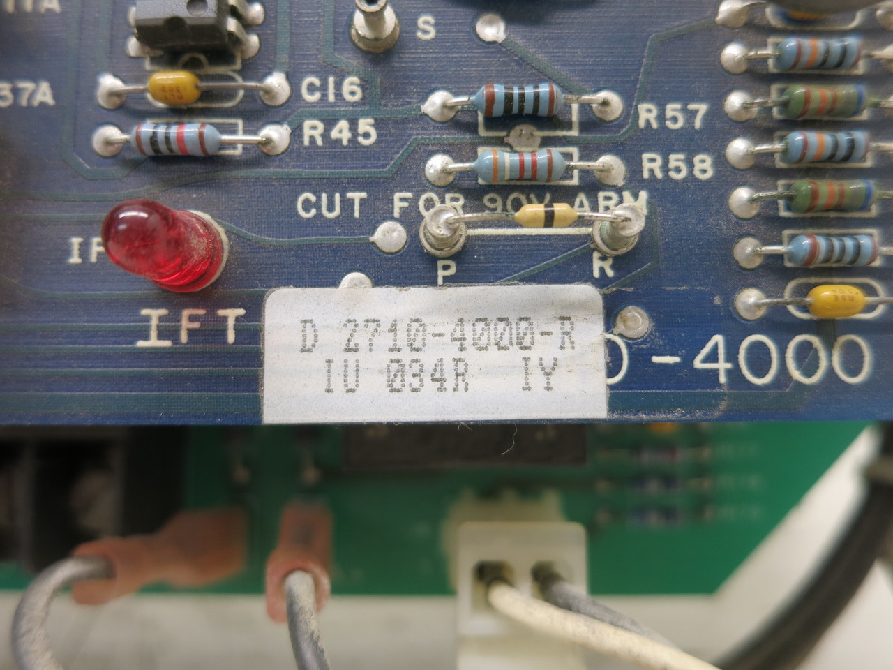 Control Techniques 2710-8000-R 1-2 HP ES 2700 DC Drive 120/240 - 90/180 VDC 10A (DW6521-1)