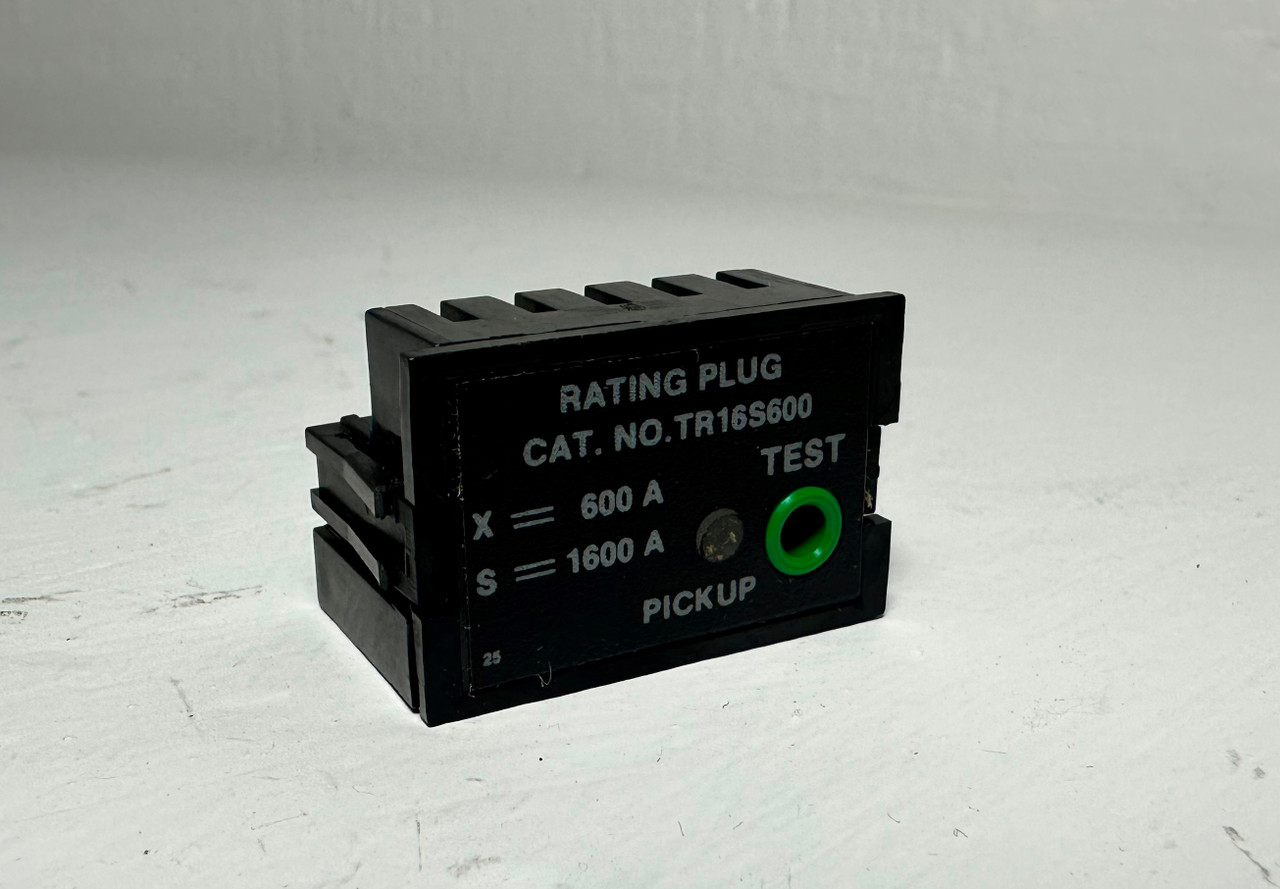 NEW GE TR16S600 600A Rating Plug AKR & Power Break General Electric 600 Amp NIB (EM5221-37)